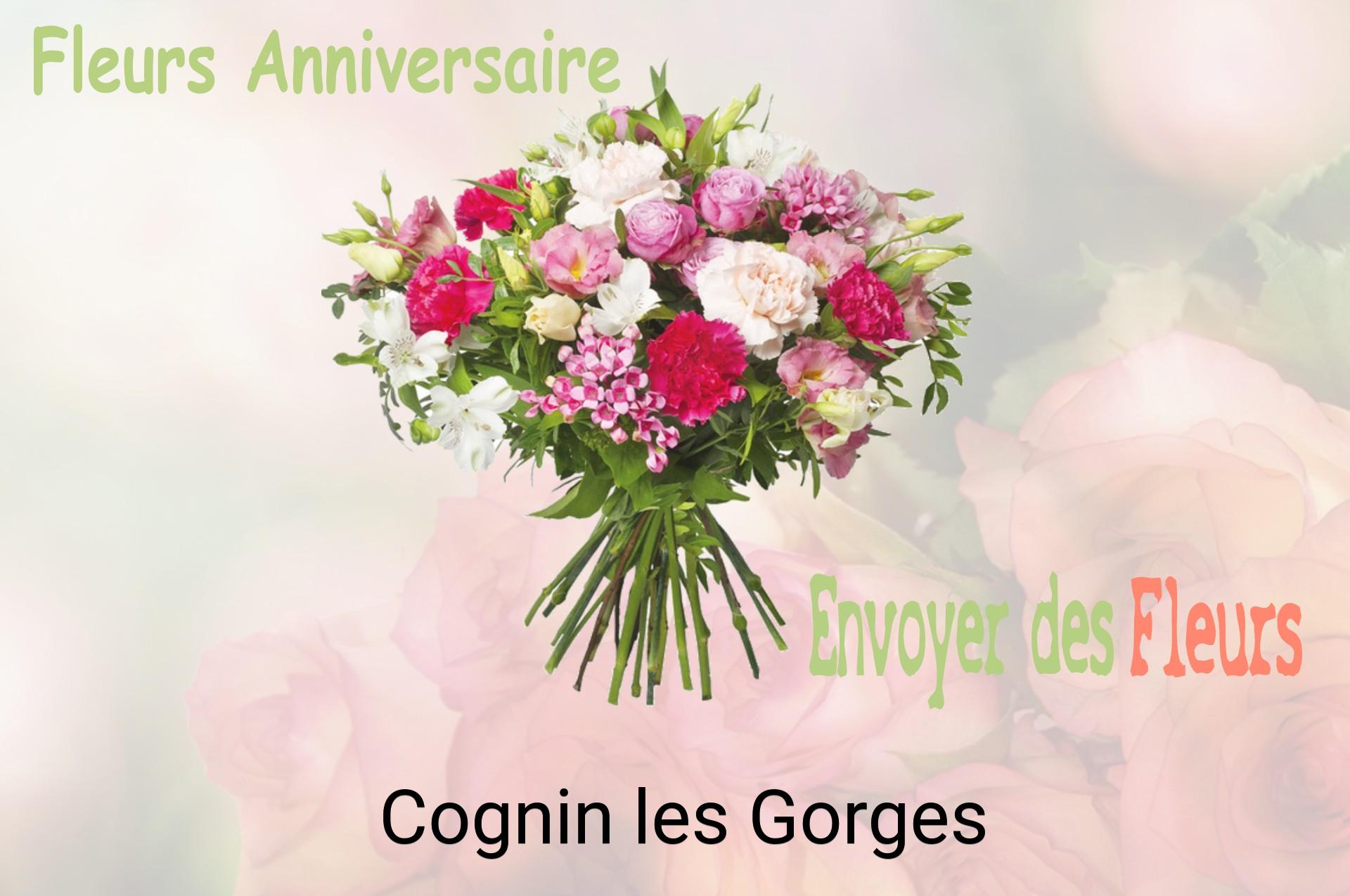 Bouquet de fleurs d’anniversaire livré à Cognin-les-Gorges